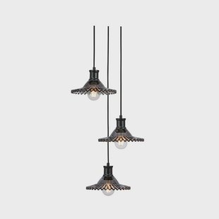 Markslöjd - Novia 3 Hanglamp Black/Smoke