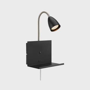 Markslöjd - Cuarto Wandlamp Black