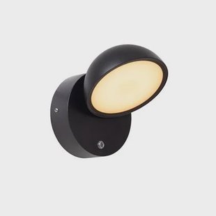 Lucide FINN Wandlamp - Zwart