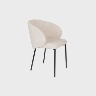 Housecraft Living Ayle Eetkamerstoelen Off White - Set van 2