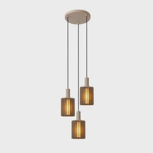 Lucide LAMBRES Hanglamp - Taupe