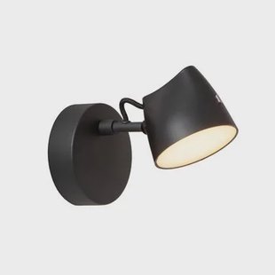 Lucide MILNE Wandlamp - Zwart