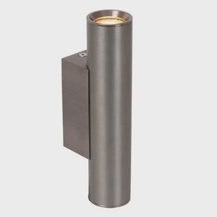 Lucide DUPLA Wandspot - Grijs ijzer