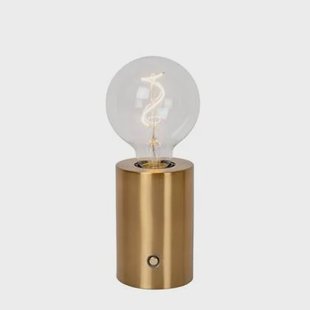 Lucide VIVO Tafellamp - Mat Goud | Messing