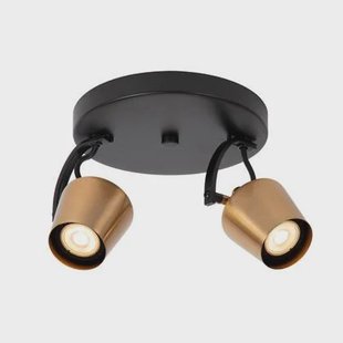 Lucide EMILE Plafondspot - Mat Goud | Messing