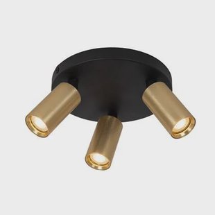 Lucide RITMO Plafondspot - Mat Goud | Messing