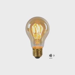 Lucide A60 TWILIGHT SENSOR Filament lamp - Amber