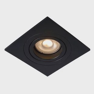 Lucide TUBE - Inbouwspot - 1xGU10 - Zwart