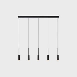 Lucide TUBULE Hanglamp - Zwart