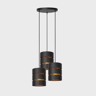 Lucide ROSAS Hanglamp - Zwart