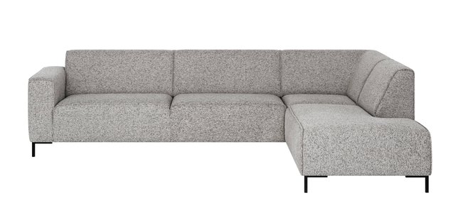 Hoekbank Gionni rechts 2.5-zits chenille | NADUVI Collection