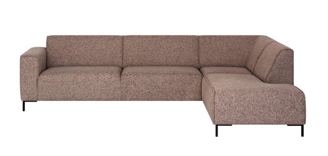 Hoekbank Gionni rechts 2.5-zits chenille | NADUVI Collection