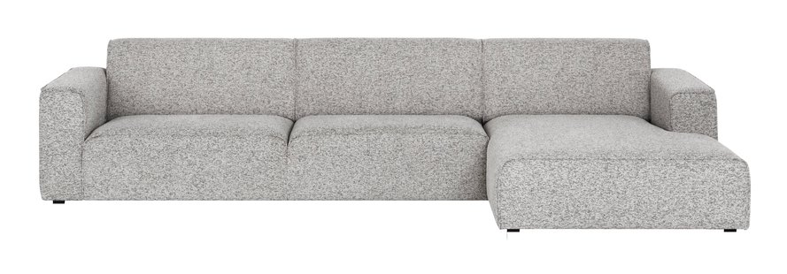 Hoekbank Gionni rechts 3-zits chenille | NADUVI Collection