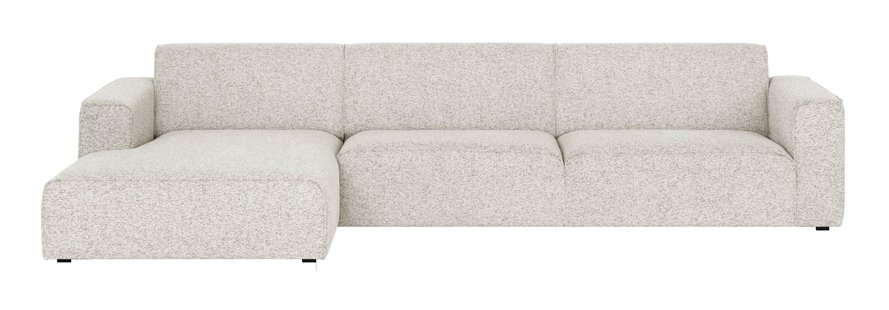 Hoekbank Gionni links 3-zits chenille | NADUVI Collection