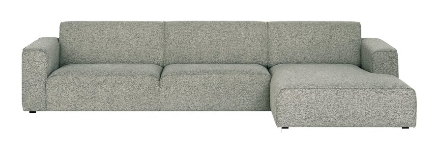 Hoekbank Gionni rechts 3-zits chenille | NADUVI Collection