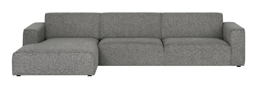 Hoekbank Gionni links 3-zits chenille | NADUVI Collection