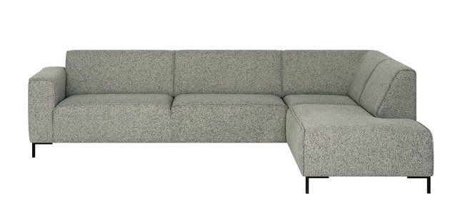 Hoekbank Gionni rechts 2.5-zits chenille | NADUVI Collection