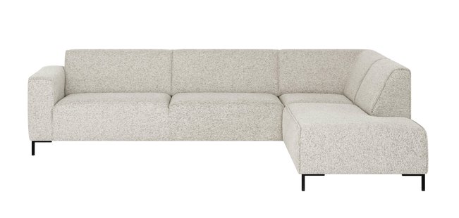 Hoekbank Gionni rechts 2.5-zits chenille | NADUVI Collection