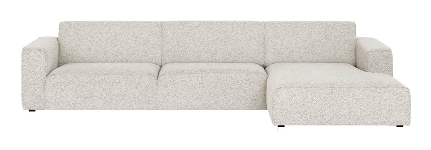 Hoekbank Gionni rechts 3-zits chenille | NADUVI Collection