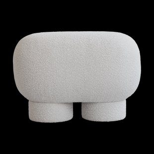 101 Copenhagen Big Foot bank petit Nubuck