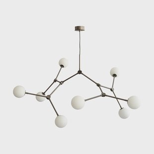 101 Copenhagen Drop Chandelier Bulp kroonluchter grande Grey