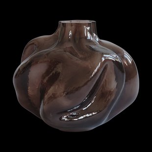 101 Copenhagen Wabi Medio vaas 28 cm Smoked forest