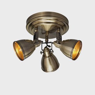 Markslöjd - Fjällbacka 3 Plafondlamp Antique Brass