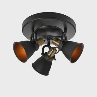 Markslöjd - Alton 3 Plafondlamp Black