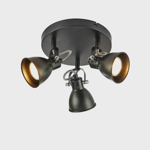 Markslöjd - Mion 3 Plafondlamp Matt Black