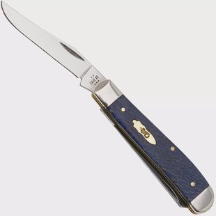 Case Mini Trapper Blue Smooth Sycamore Wood, 63731, 7207 SS zakmes