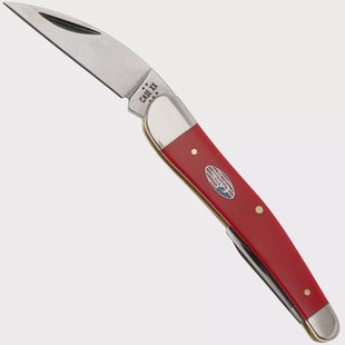 Case Seahorse Whittler, American Workman Smooth Red Synthetic, 73938, 4355WH CS zakmes