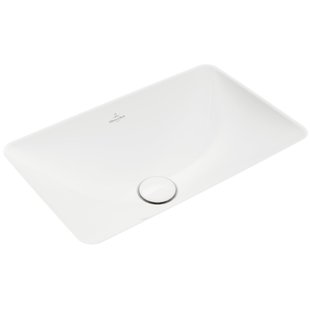 Villeroy & Boch Loop & friends wastafel - 38x61.5cm - zonder kraangat - p.black C+ 4a5800r7