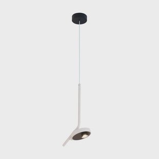 Viokef LED hanglamp Factory, wit, Ø 15 cm, metaal