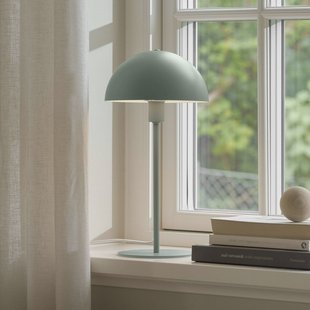 Nordlux Tafellamp Ellen 20, stofgroen, metaal, fitting E14