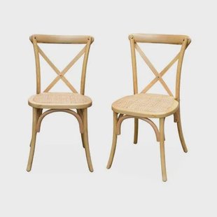 sweeek - Vintage houten bistrostoel (set van 2) sweeek - Vintage houten bistrostoel (set van 2)