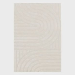 sweeek - Interieur tapijt met crème bogen