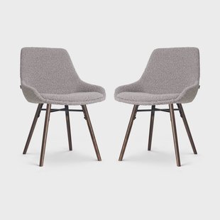 Set van 2 eetkamerstoelen Nena-Isa bouclé | Nolon