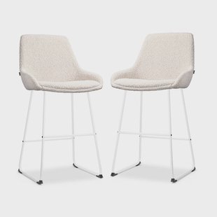 Set van 2 barstoelen Nino-Isa bouclé | Nolon Set van 2 barstoelen Nino-Isa bouclé | Nolon
