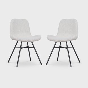 Set van 2 eetkamerstoelen Noa-Fé teddy | Nolon Set van 2 eetkamerstoelen Noa-Fé teddy | Nolon