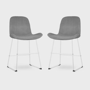 Set van 2 barstoelen Nino-Fé velvet | Nolon