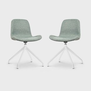 Set van 2 eetkamerstoelen Nola-Fé draaibaar | Nolon