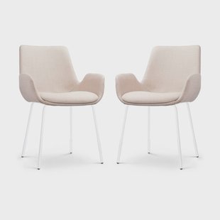 Set van 2 eetkamerstoelen Nora-Eef | Nolon