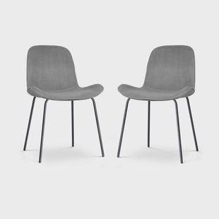 Set van 2 eetkamerstoelen Nora-Fé velvet | Nolon