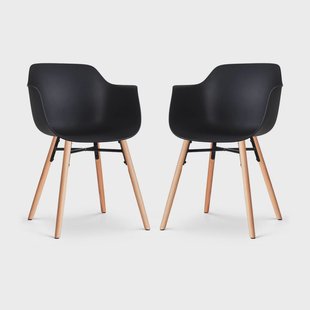 Set van 2 eetkamerstoelen Nena-Puk | Nolon