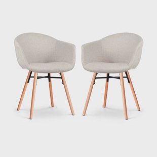 Set van 2 eetkamerstoelen Nena-Otis | Nolon