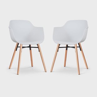 Set van 2 eetkamerstoelen Nena-Puk | Nolon