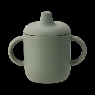 Scandi Living Elvie tuitbeker siliconen 180 ml Green