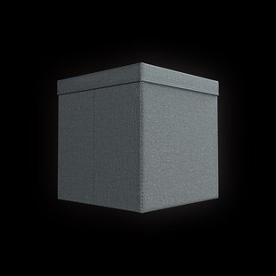 Rug Solid Rug Solid organizer 30x30x30 cm Grey