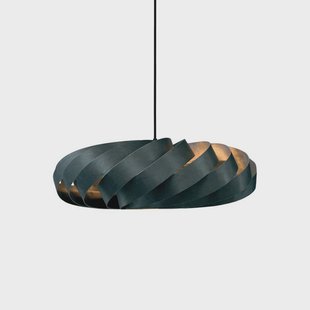 TR5 Hanglamp Ø100 Birch Black Tom Rossau - Woonkamer - Hout