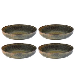 Serax Surface By Sergio Herman Diep Bord&Oslash;19 Set Van 4 Indi Grey